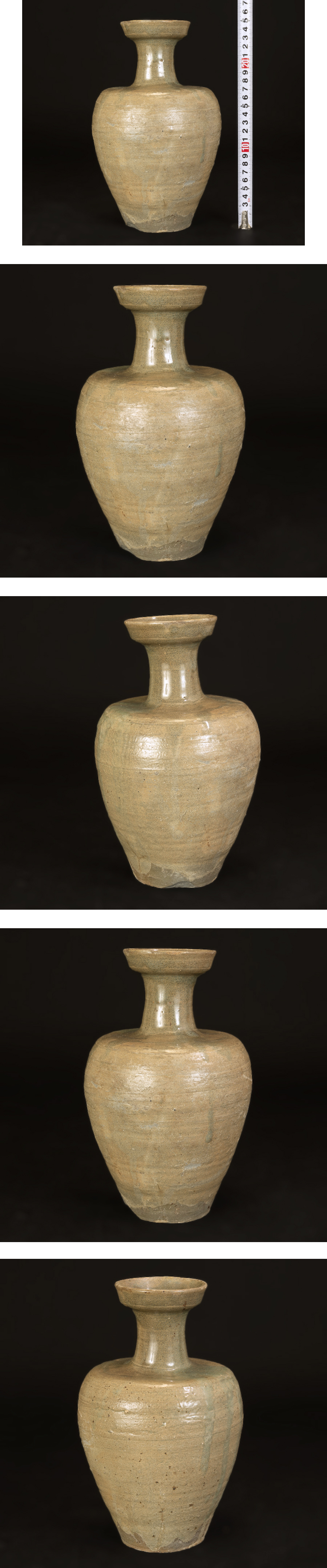 【極美品】中国古玩 花瓶 哥窯 青磁 骨董 古玩 古美術 高22.5c m 極美品中国古玩 花瓶 哥窯 青磁 骨董 古玩 古美術 高22.5c